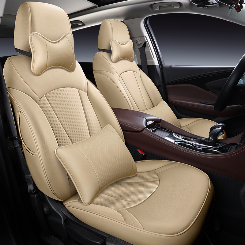 敬平定制19款汽车坐垫四季包别克昂科威君越威朗英朗专用皮座位套专车