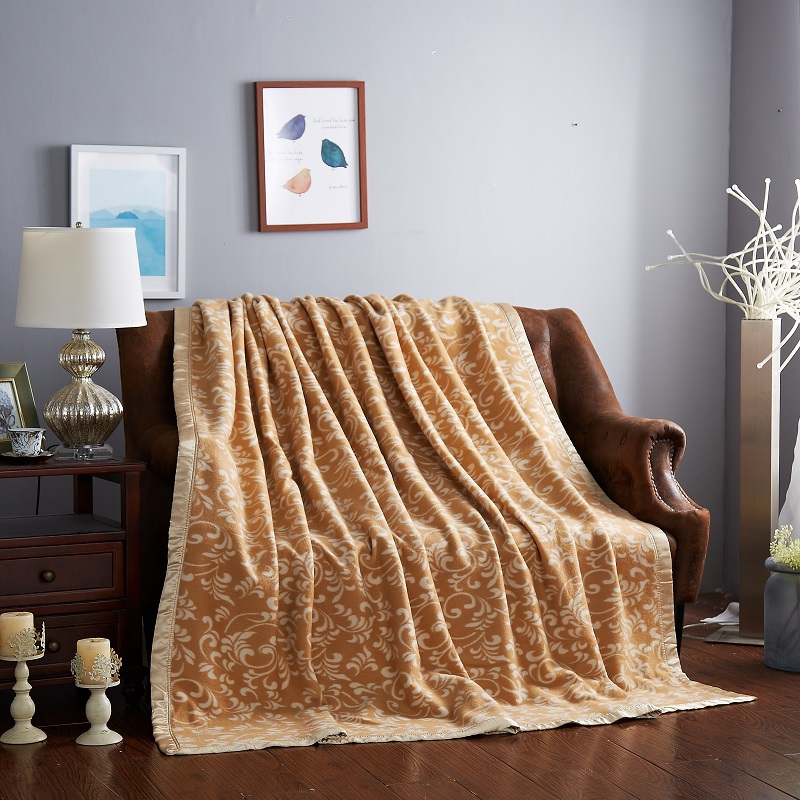 恒源祥tls1036纯羊毛毯180200cm