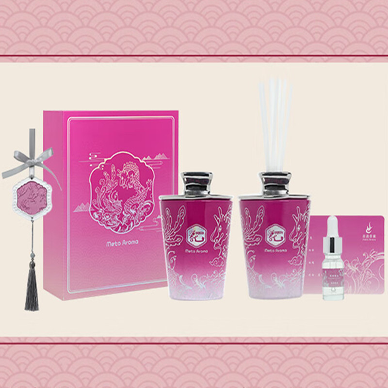 美通 (Aroma Light)G07-AL23119 龙翔凤舞香氛礼盒 浅蓝色高清大图