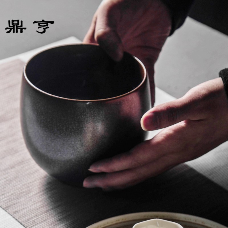 鼎亨 景德镇纯手工日式茶洗 废水篓 行者 钵盂 杯洗建水渣斗