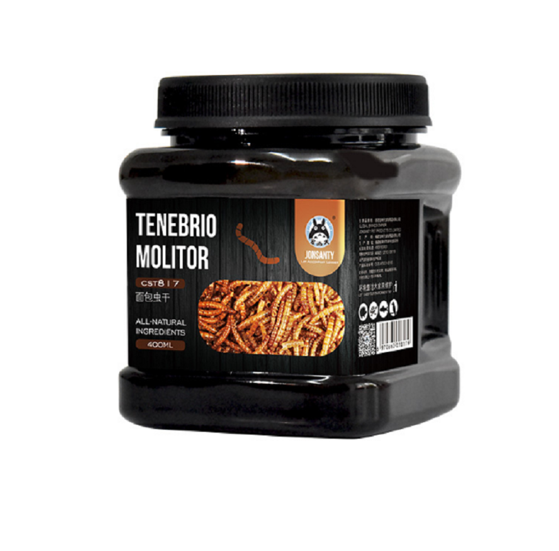 仓鼠粮食刺猬面包虫干罐装粉虫粉八哥鸟食龟食营养高蛋白