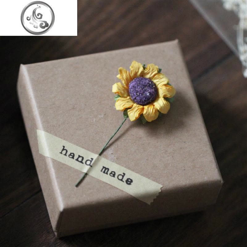 送女朋友满天星真花标本怀表翻盖项链毛衣链闺蜜生日毕业圣诞 JiMi图片