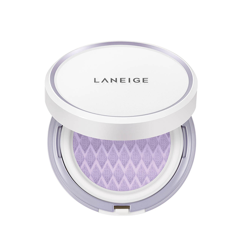 兰芝(Laneige)雪纱修颜气垫隔离霜 15g*2 40号紫霞 均匀修色 提亮肤色 遮瑕 气垫CC霜