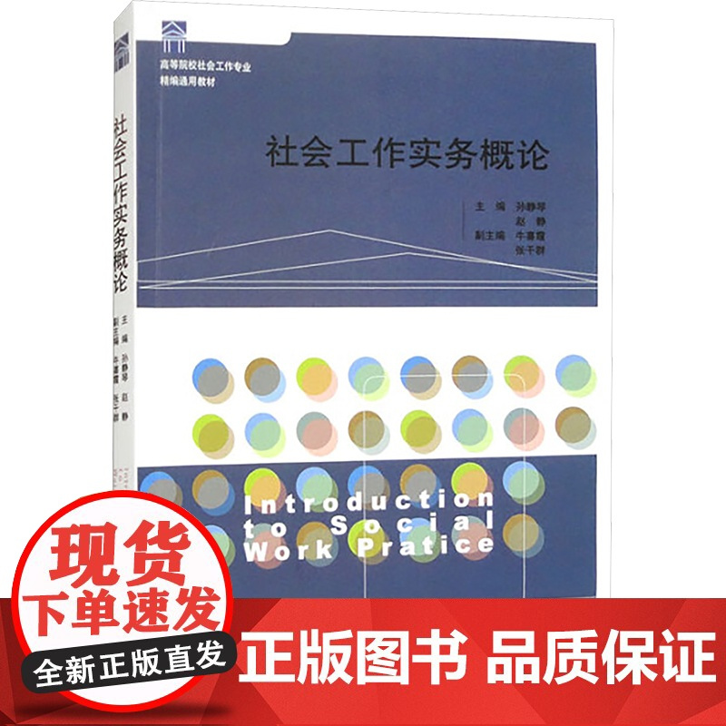 社会工作实务概论 孙静琴,赵静 编 社会科学总论经管、励志 正版图书籍 山东人民出版社