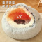 升级水晶绒[渐变粉 三层保暖] M(直径50cm)适合猫15斤内/狗10斤内使用*空间更大 [正版]猫窝冬季保暖贝壳窝加