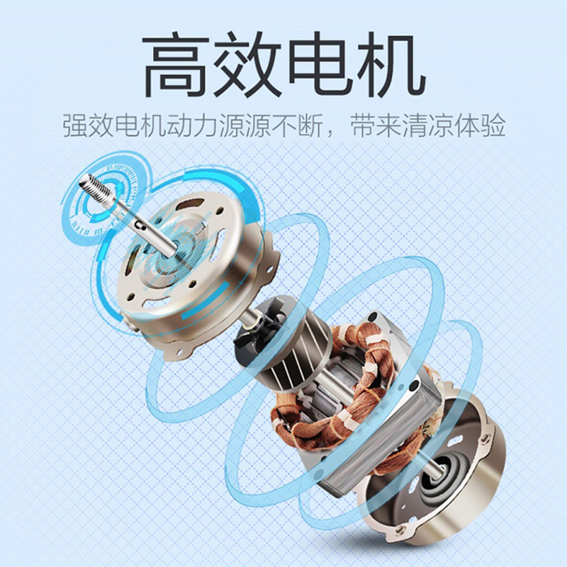 海尔(Haier)电风扇落地扇家用台立式大风强力节能低音轻噪客厅摇头电扇 XLJ4001A