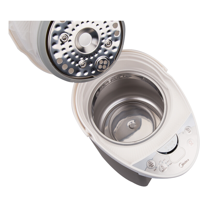 美的（Midea）PF702-50T电热水瓶电热水壶烧水壶5L四段保温304不锈钢