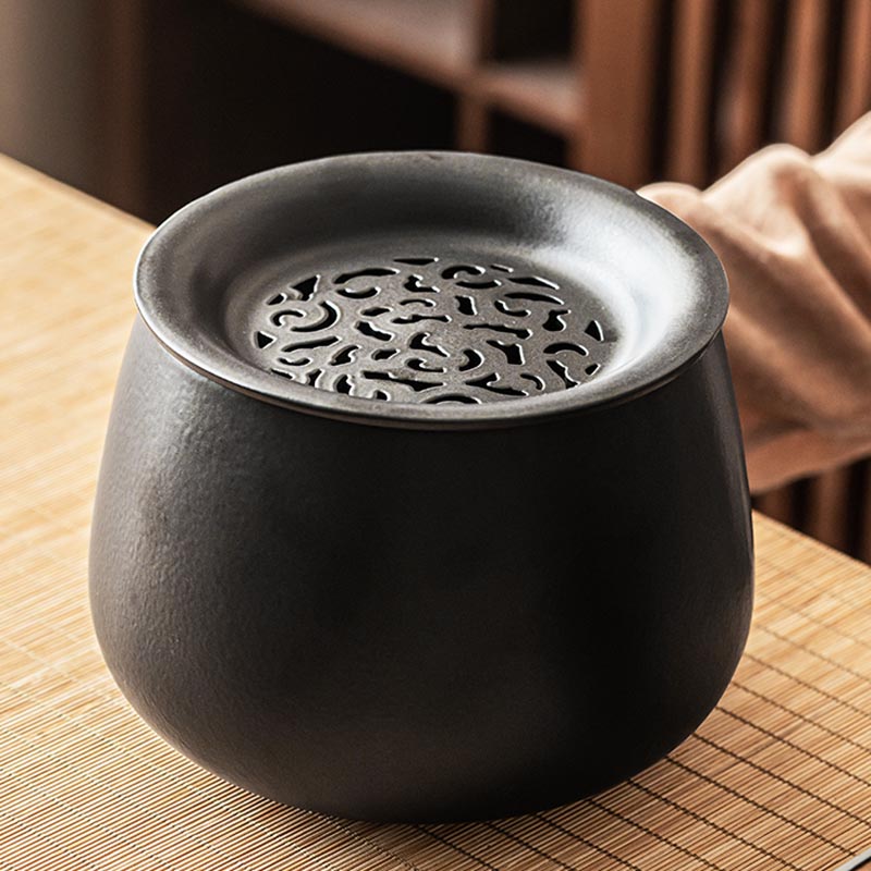 金杞陶瓷茶渣缸高清大图