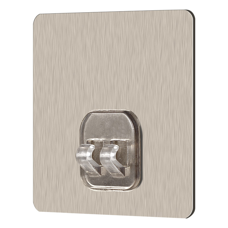 装] 无痕钉强力粘胶挂钩免打孔免钉螺丝贴墙收纳卡扣瓷砖壁挂隐形吸盘