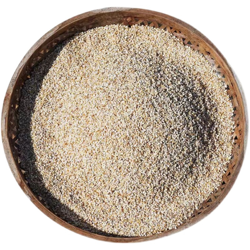 大麦采子3斤细颗粒苏北盐城特产五谷杂粮大麦采子大麦糁大麦面大麦米