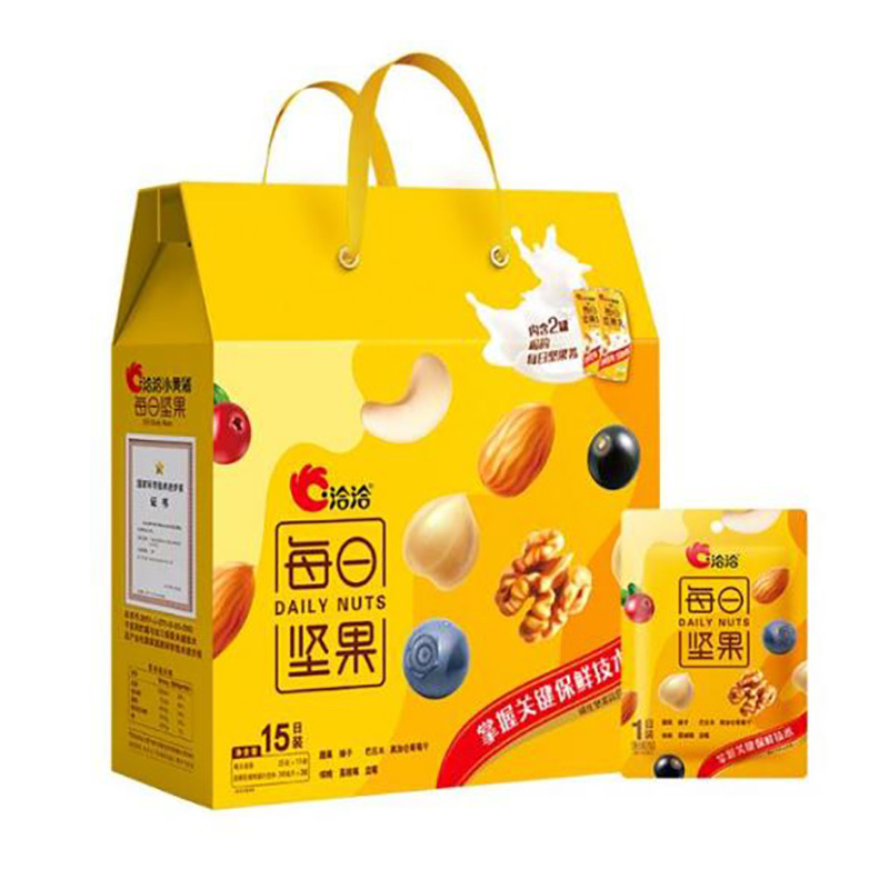 洽洽每日坚果15日装25g15240ml2视频