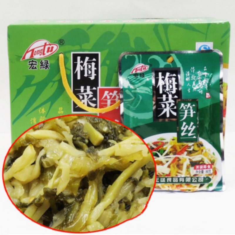 宏绿梅菜笋丝80g