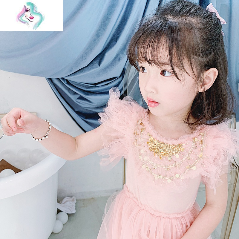 儿童空气刘海女3d公主切假发女童儿童假发汉服韩假发