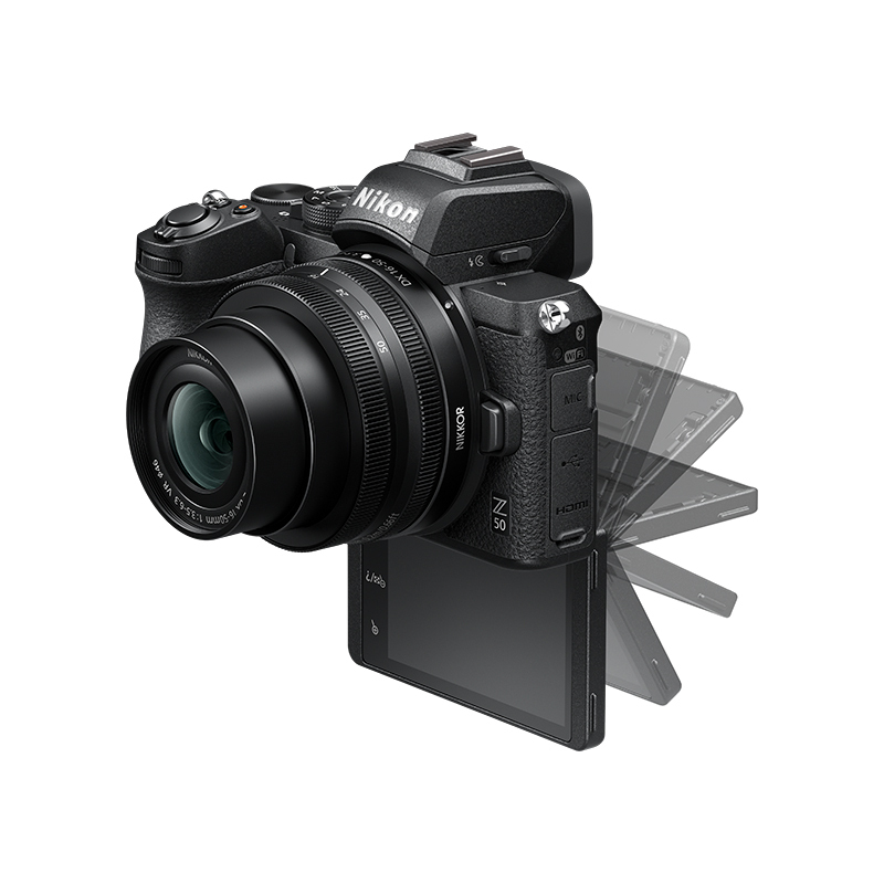 尼康（Nikon）Z50 APS-C画幅 入门级数码微单相机 VLOG（新品） 套机Z DX 16-50mm+50-250mm镜头