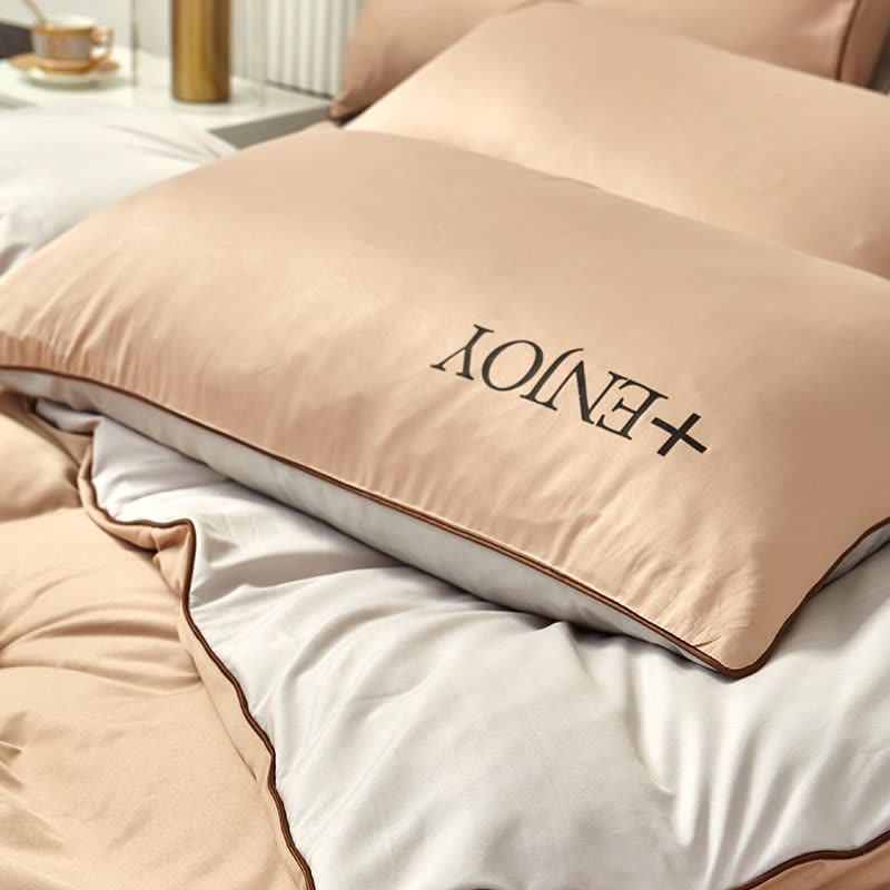 金丝莉(KINTHERI) 自由风套件四件套 自由风-驼 1.8m图片