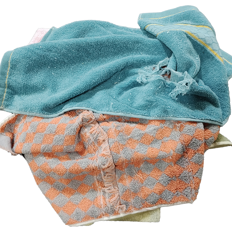 向红妹 棉毛巾头擦机布吸水吸油杂色 不规则尺寸 (kg) 毛巾头擦机布