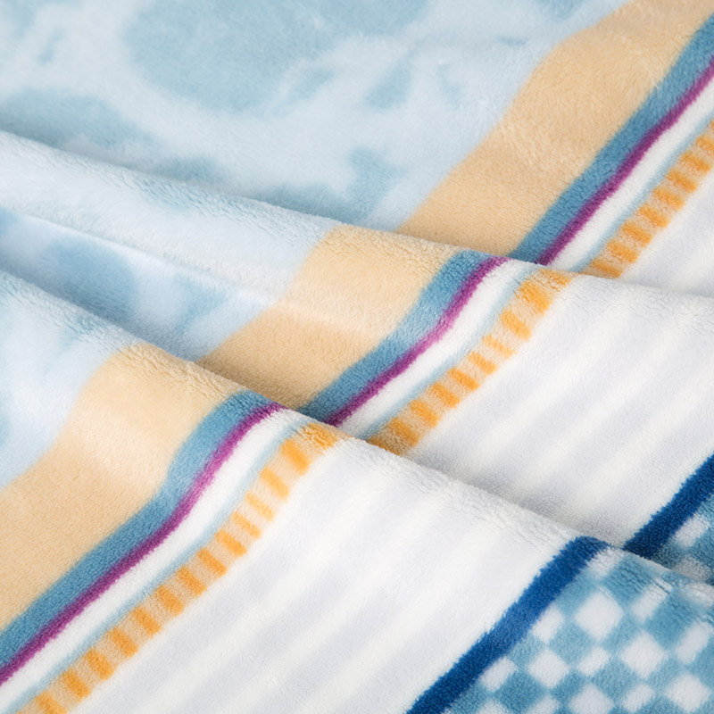 罗莱 临风听海法兰绒毯180*200cm高清大图