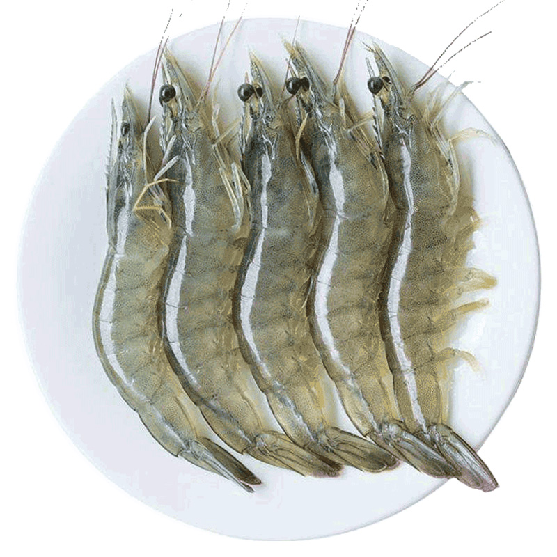 已检疫基围虾毛重4斤70100净重28斤秘鲁白虾海产冷冻虾海鲜生鲜水产九
