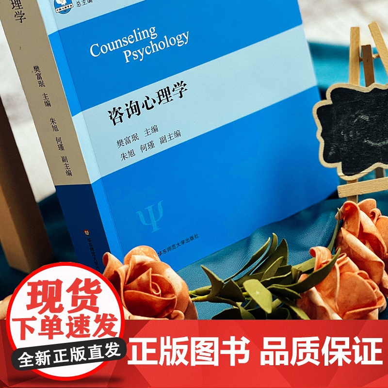 咨询心理学 心理学 当代中国心理科学文库 十三五国家重点出版物出版规划项目 咨询心理学入门图书 华东师范大学出版社 正版高清大图