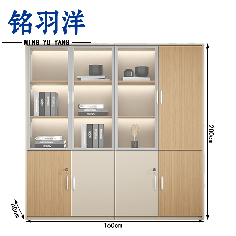 铭羽洋书柜高清大图