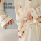 猫人月子服春秋薄款产后喂奶大码哺乳纯棉睡衣女可外穿孕妇家居服