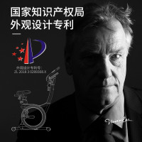 银月动感单车家用静音健身车自行车减肥室内器材健身房运动 磁控飞轮-八档阻力调节-抖音网红款