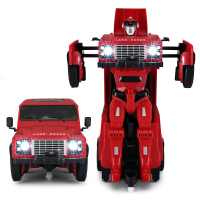 星辉(Rastar)1:14RS战警路虎卫士机器人76400红色*4个