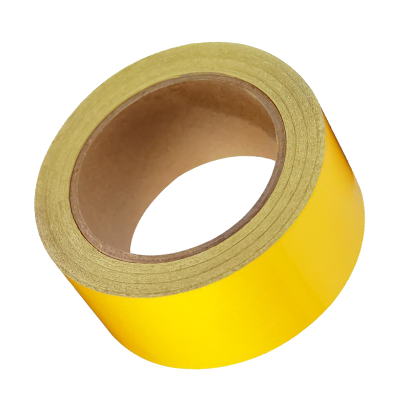 谐晟 反光胶带 反光条反光警示带反光膜反光贴 黄色 5cm*25m 1卷