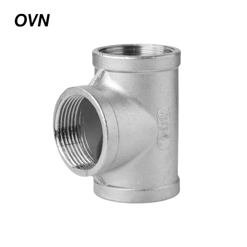 OVN 304不锈钢三通 DN40 个高清大图