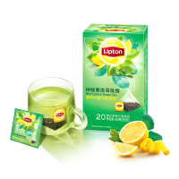 立顿Lipton 花果茶 摩洛哥风味薄荷柠檬 三角茶包袋泡茶叶调味茶2g*20包 办公室方便下午茶