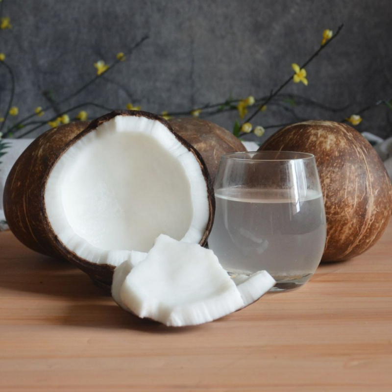 [熊猫鸟]海南椰皇 2个装 新鲜椰子 当季热带水果 汁水充沛高清大图