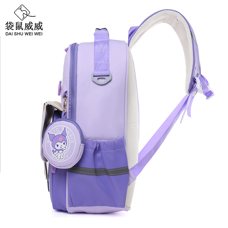 袋鼠威威 儿童书包 送五折胶囊雨伞 XFH2330-2高清大图
