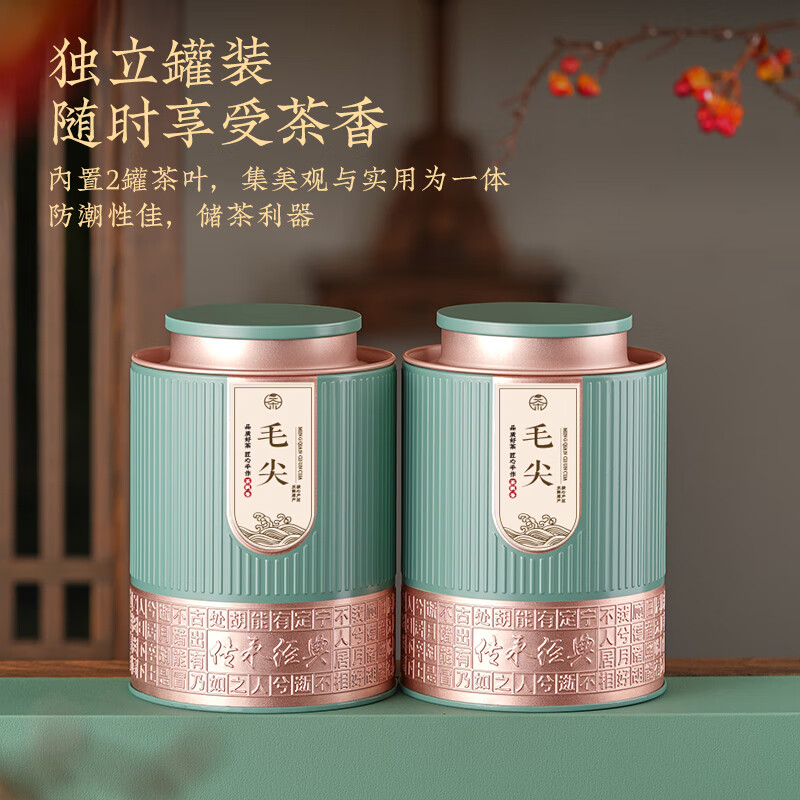 新品如故ZC-CCJD-MJ品如故绿茶毛尖茶叶2025新茶信阳明前嫩芽春茶新老包装 随机发货高清大图