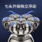 启漫光头理发器7刀头自理发器多功能理发器全身水洗无线充电QM8009
