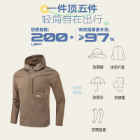 361°防晒衣男士宽松防泼水户外骑行防晒服钓鱼服运动外套