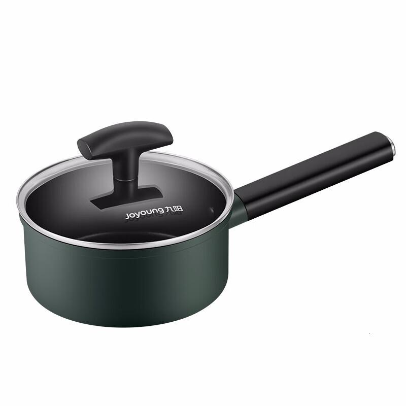 九阳(Joyoung)小奶锅不粘锅家用泡面锅宝宝婴儿辅食神器一人食平底锅磁燃通用 奶锅(绿)CF-TLB1663D 16高清大图