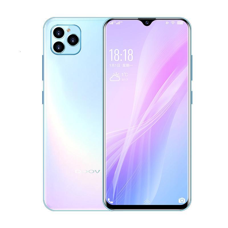 启尚qishangdoov朵唯d19pro学生价游戏智能5g手机水滴全面屏全皓月白