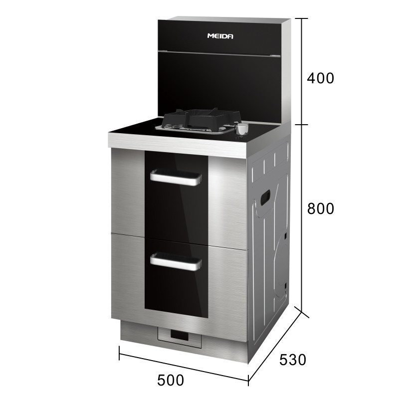 美大meidajjzt2204a智尊单灶集成灶美大一体灶家用抽油烟机燃气灶消毒