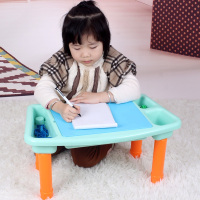 仙邦宝贝(Simbable kidz)桌子3-6岁儿童玩具多功能积木桌大颗粒DIY拼装益智兼容乐高 积木桌+100大颗粒