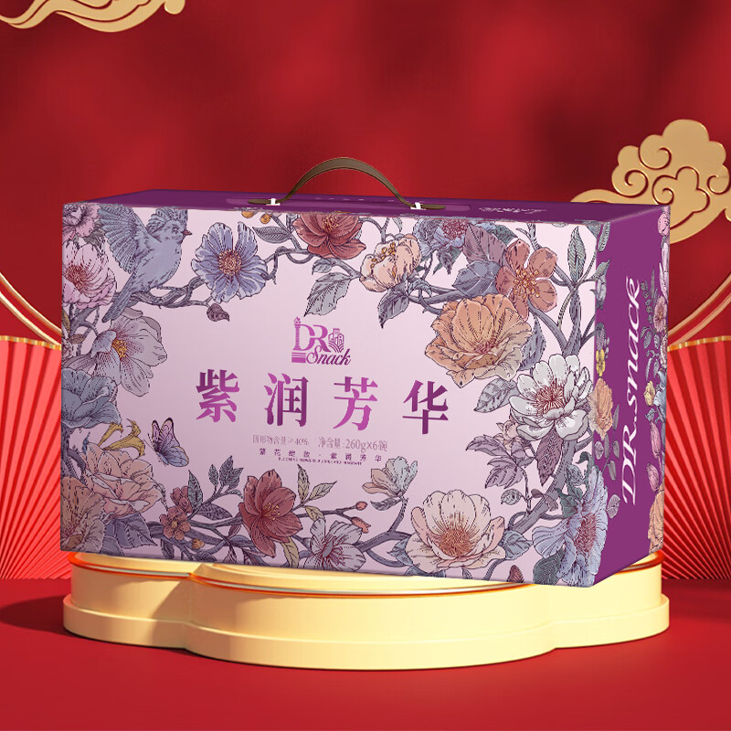 DR.SNACK紫润芳华(鲜炖原味小碗梨)礼盒高清大图