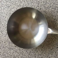 平底铁锅电磁煤气炉通用熟铁无涂层加厚少油烟铁炒菜锅-平底-直径34(木把款)