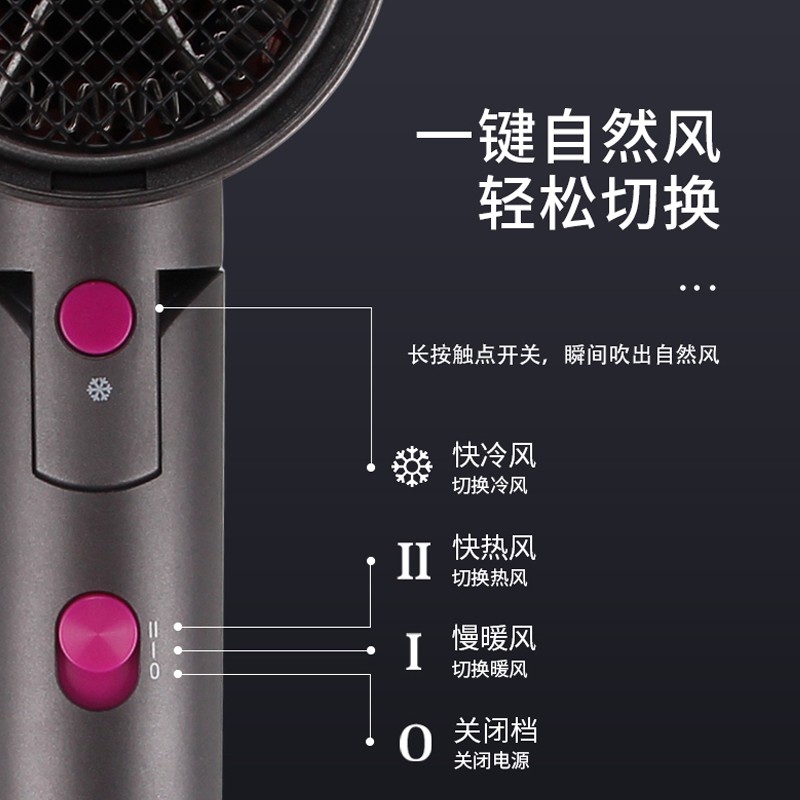 荣事达(Royalstar) 折叠式负离子电吹风 RC-180F高清大图