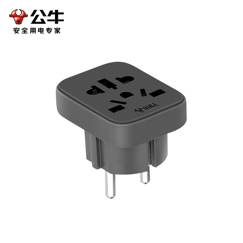 公牛(bull)GN-L12多国通用转换插头家用欧标英美标插头港日本韩国旅行插座国际高清大图