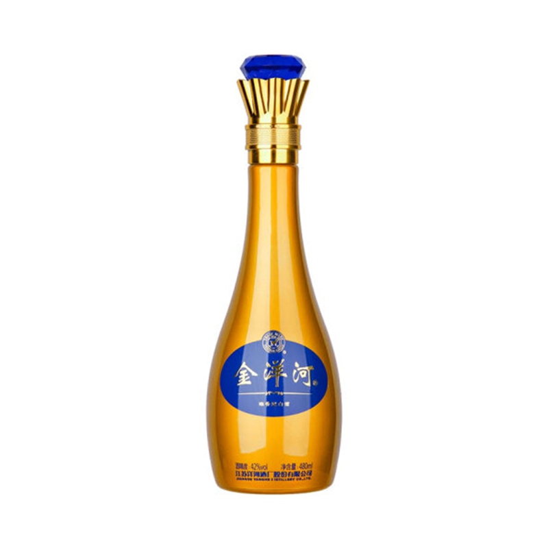 洋河 金洋河 42度 480ml 单瓶装 浓香型 白酒
