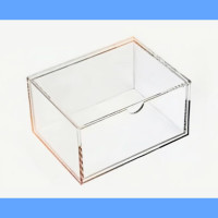 riziee 透明亚克力收纳盒;(长15cm深30cm高13cm)