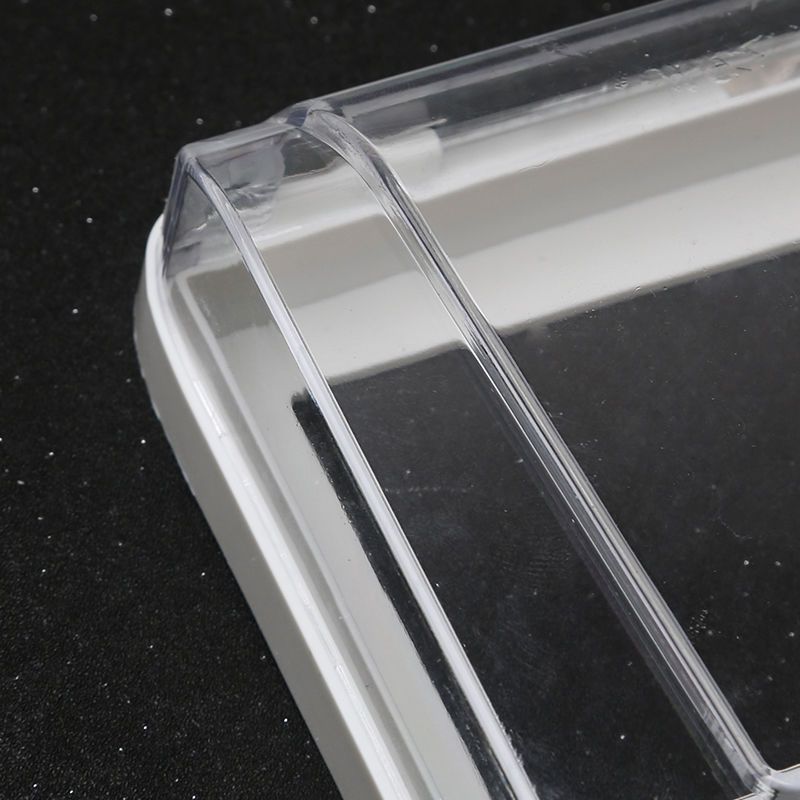 118型透明2两位开关插座防水盒保护盖罩卫生间浴室厨房家用防溅盒118