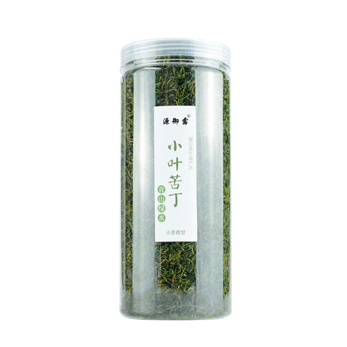 源御露(Yuan Yu Lu)小叶苦丁茶新茶一级正品嫩叶绿茶青山绿水pet罐装苦丁茶80g