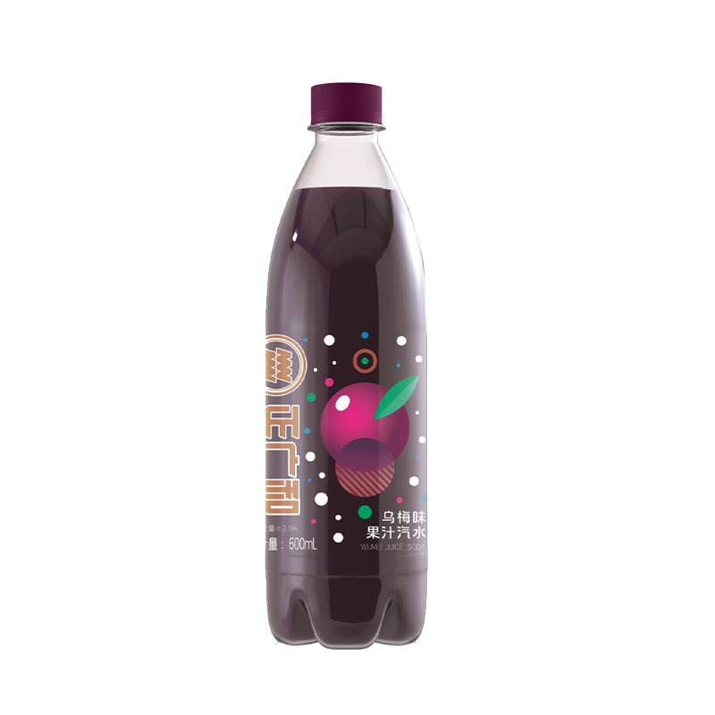 正广和上海盐汽水夏季防暑降温碳酸汽水饮料 乌梅汽水600ml*4瓶高清大图