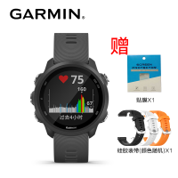 佳明（GARMIN）跑步手表Forerunner245神秘灰 三星定位智能血氧监测多功能户外运动心率功能手表 训练健身