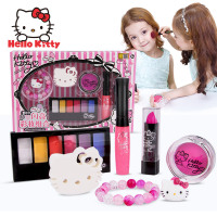 HelloKitty凯蒂猫 儿童化妆品彩妆套装女孩玩具化妆盒